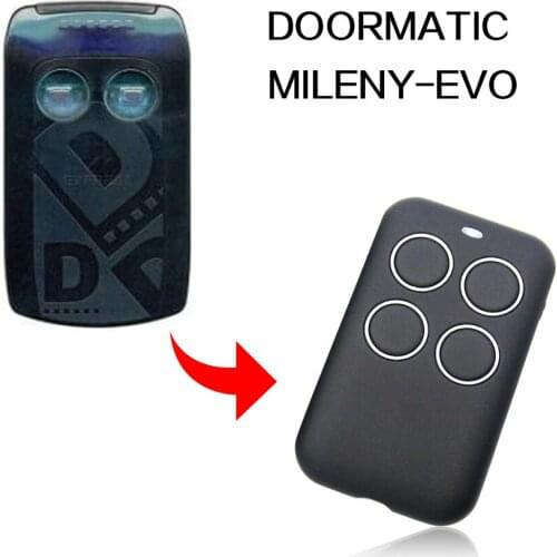 DOORMATIC MILENY-EVO remote control gate remote control DOORMATIC MILENY-EVO garage door remote control 433MHz