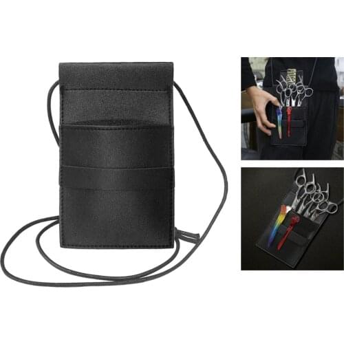 Salon Barber Scissors Hairdressing Waist Bag Shears Brushes Tools Storage