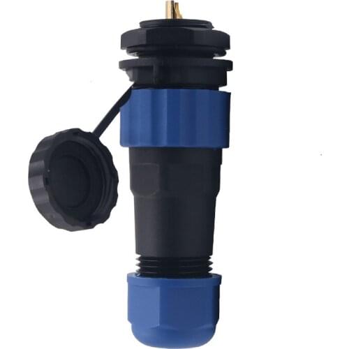 High quantity and Free Shipping3Pcs Metal Connectors GX16-2 Aviation Connector Connecting Plug & Socket