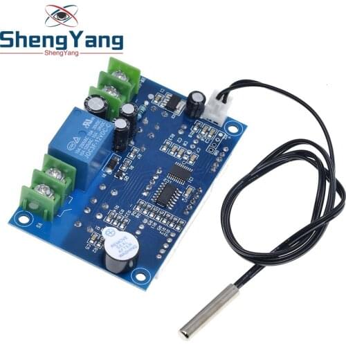 W1401 Thermostat Intelligent Digital Led Display Module Thermostat Temperature Controller Module NTC Sensor Module W1401 DC 12V