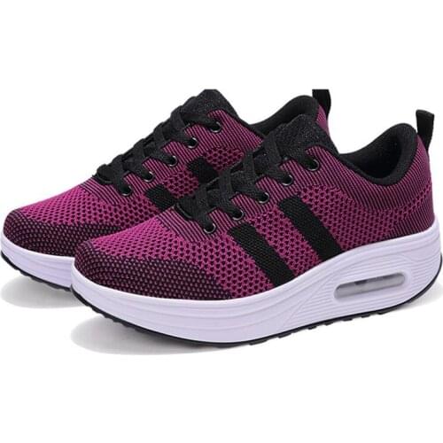 New Sneakers for Women Soft Surface Increased Female Casual Shoes Mesh All Kinds of Flat Shoes Women Casual Trend