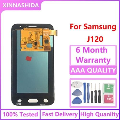 Lcds J120 For Samsung Galaxy J1 J120F J120DS J120G J120M J120H J120 LCD Display with Touch Screen Digitizer Assembly Sensor