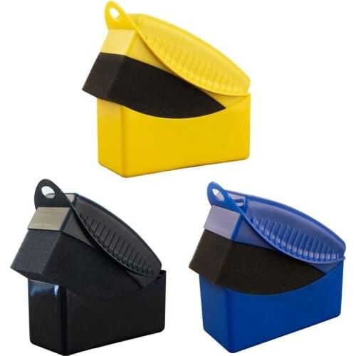 ABS Plastics 1PCS Car Tire Wheel Waxing Polishing Sponge Washing Cleaning Brush Sponge Brush