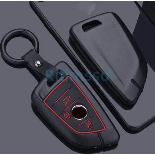 Alloy Car Key Case Cover Shell Protector for BMW X1 X3 X4 X5 F15 X6 F16 G30 7 Series G11 F48 F39 520 525 f30 118i 218i 320i