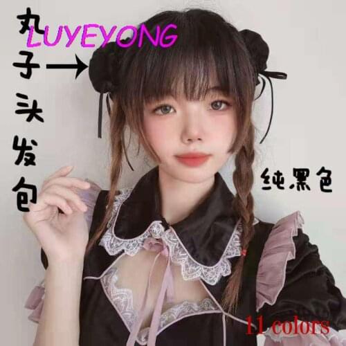 Gothic Sweet Plaid Lolita Lady Hair Clips Headband Y2k Girl Chinese Style Hair Claw Cosplay Korean Japanese Hair Accessories