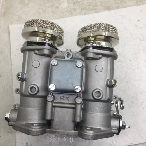 SherryBerg carb fajs 45mm dcoe 45DCOE 45 dcoe carburetor carburettor for EMPI Weber Solex dellorto air horns 35mm tall w air net