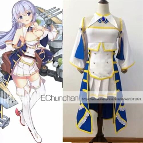 Game Azur Lane Cosplay HMS Rodney cosplay costume Costume Made Any size