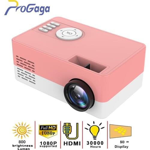 J15 J16 Mini Projector for 1080P Video LED LCD Proyector Home Theater Media Player Portable Pocket Beamer Child Gift Present