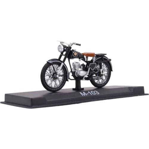 1/24 Russia Minsk 103 light single-seater motorcycle simulation alloy die-casting motorcycle car model collection