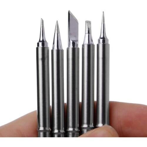 New 4/5 Pcs T12 Series Solder Iron Tips For Hakko Soldering Rework Station FX-951 FX-952 For T12-K T12-B T12-BC2 T12-D24 T12-ILS