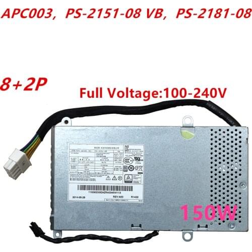 New PSU For Lenovo B5040 S700 S800 E93Z 8P 150W Power Supply APC003 HKF1502-3D PS-2151-08 VB 36200624 36200625 54Y8924