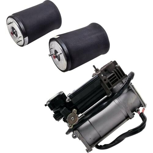 Air Suspension Spring Bag Compressor Pump For BMW E53 X5 00-06 Rear Left Right 37226787617 37126750355, 37126750356 37121095579
