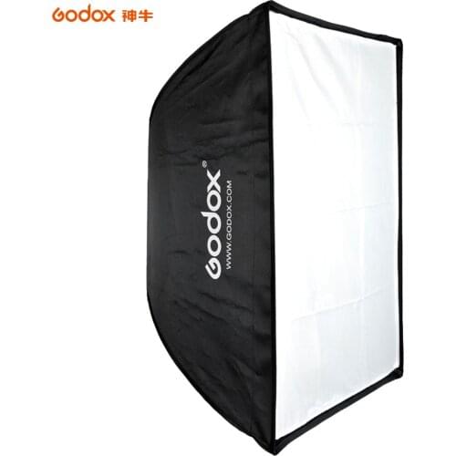 Godox 50 * 70cm / 20" * 27.6" Portable Reflector Umbrella Studio Softbox for Speedlight Flash Light