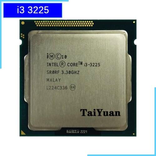 Intel Core i3-3225 i3 3225 3.3 GHz Dual-Core CPU Processor 3M 55W LGA 1155