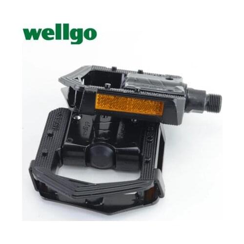Wellgo-pedales plegables F265 F268 para bicicleta de montaña, Padel de aluminio, piezas de pedales plegables de bicicleta