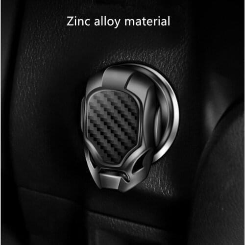 Car Engine Ignition Start Protective Cover Decoration Sticker For Citroen Grand C4 Picasso C Elysee DS3 C3 C4 C6 C8 DS4 DS3 C-QU