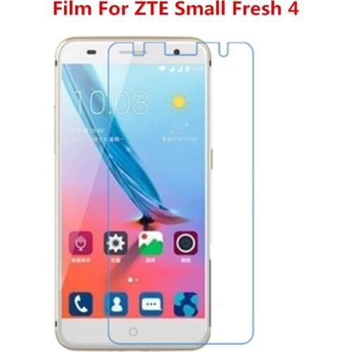 1/2/5/10 Pcs Ultra Thin Clear HD LCD Screen Protector Film With Cleaning Cloth Film For ZTE Small Fresh 4 BV0701