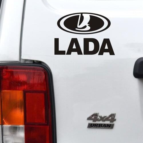 1pcs Car Back Windshield Stickers Vehicle Body Sticker for Lada Vesta SW Xray Cross Niva Kalina Priora Car Styling Accessories