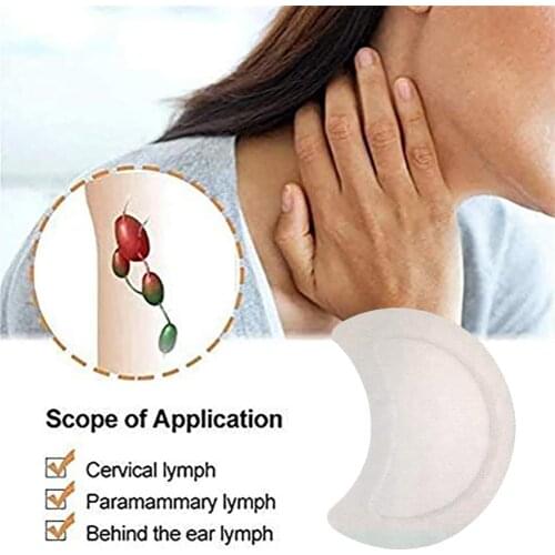 10Pcs Herbal Detox Patches Blood Circulation Promotion Armpit Ear Adhesive Pads Body Care Beauty tool
