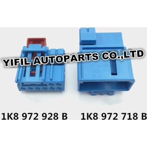 2/4/10set/lot 8 Pin/Way LED Taillight Plug Connector For Audi A7 A8L Volkswagen Passat B8 Golf 7 1K8 972 928B 1K8 972 718B