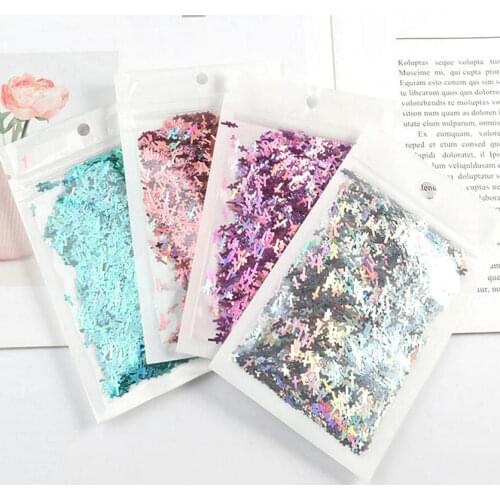 2*6mm Ultrathin Cross Glitter Sequins Nail Art DIY Charms Handmade Jewelry Fillings Silicone Mold Dried Flower Stuff Resin Craft