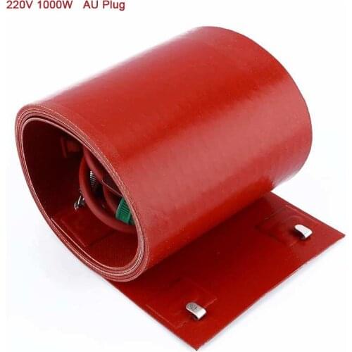 200L/55Gallon 1000W 240V Silicone Heater Oil Biodiesel Metal Barrel ZY AU Plug 220V