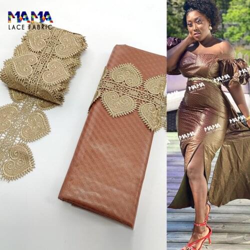 5+5 Yards African Lace Fabric 2021 High Quality Lace Ribbons For Craftes DIY And Basin Riche Senegal Bride Material