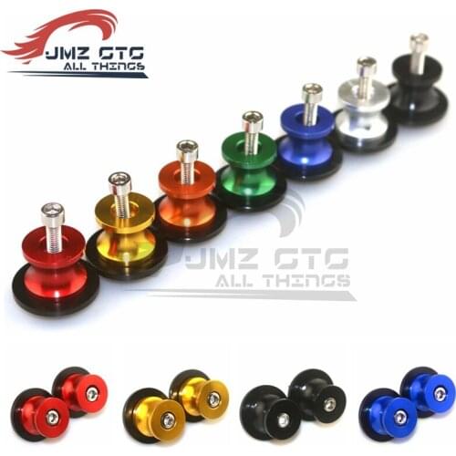 6MM Motorcycle CNC Aluminum Swingarm Spools Slider Stand Screw For Ducati MONSTER821/Panigale899/Panigale959 with