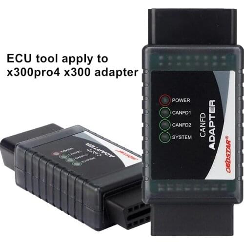 OBDSTAR CAN FD Adapter Apply to X300PRO4/ X300 DP PLUS Flasher Diagnosis Tool for ECU systems meeting with CANFD protocols