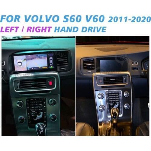 PX6 FOR Car Radio for Volvo S60 V60 2011-2020 2 Din Android Left / right hand drive Car Autoradio Multimedia DVD player
