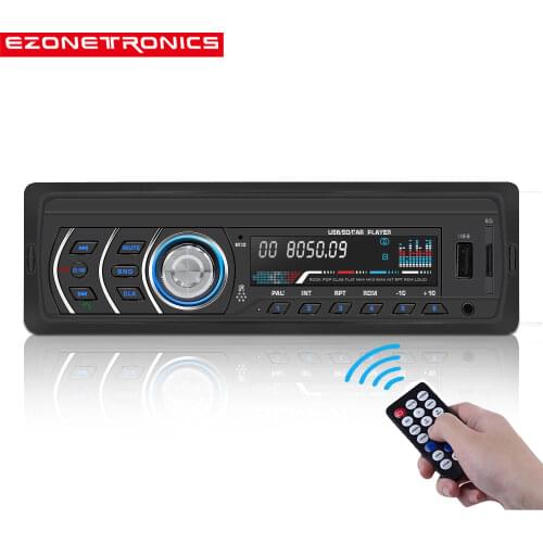 Free shipping Car Stereo Car Radio FM and MP3 4 Bluetooth Receiver Aux with USB Port and SD Card music Universal player JQ1581