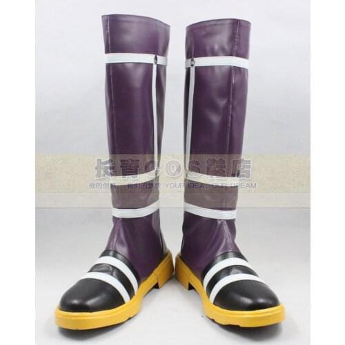 The King of Fighters Krizalid Long Cosplay Shoes Boots C006