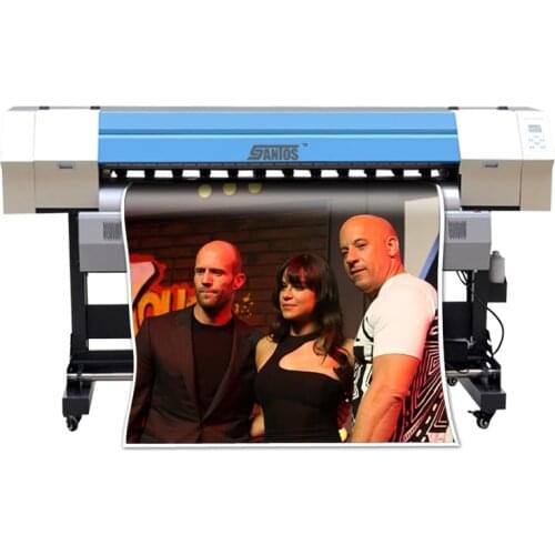 Affordable Price 1.6m XP600 Head Eco Solvent Digital Printer Entry Level Large Format Vinyl Banner Poster Printing Machine