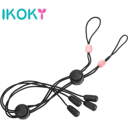 IKOKY Nipple Clamps Elastic Nipple Clip Clitoris Stimulation Sex Toys For Couple Bound Breasts Flirting Toy Female Masturbation