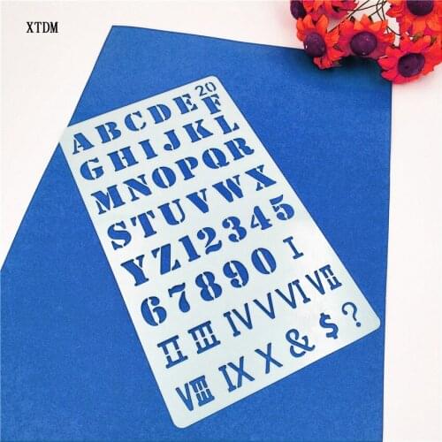 Letter mold shield DIY cake scrapbook stencils hollow Embellishments printing lace ruler Valentines Day