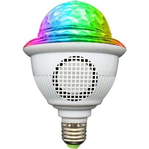 Crystal Magic Disco Ball Bluetooth Ampoule RGB LED Bulb Projector Smart Decoration Bombilla Lampara Lampada Inteligente Light