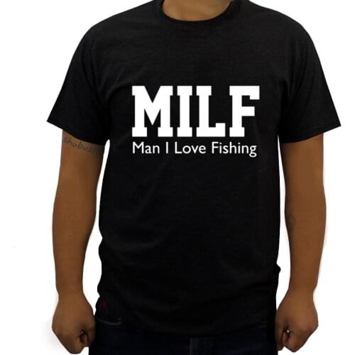 Milf Man I Love Funny P Fitted Cotton-Poly T-Shirt summer luxury shubuzhi brand t-shirt new men 3d tshirt euro size