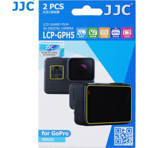 JJC Hero5 Hero6 LCD Guard Film Camera Screen Protector for GoPro Hero7