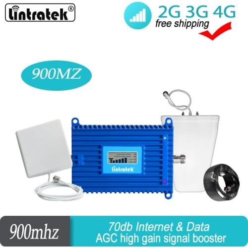 Lintratek ALC 2G 900 MHz Powerful Cell Phone Signal Booster GSM 900 Band 8 Repeater Amplifier Voice Call for Europe and Asia#7