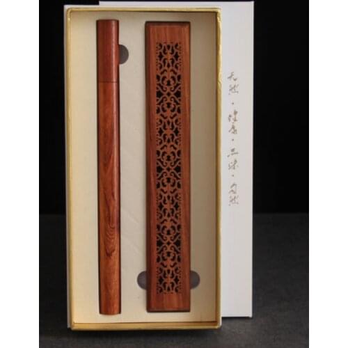 30 sets Natural rosewood burner set with 40pcs oud incense stick Free Shipping