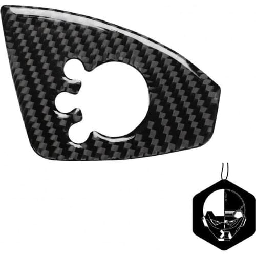 Switch Button Sticker Cute Palm Shape Carbon Fiber Decorative Left Switch Button Sticker for Audi 2008-2014 TT 8n 8J MK123 TTRS