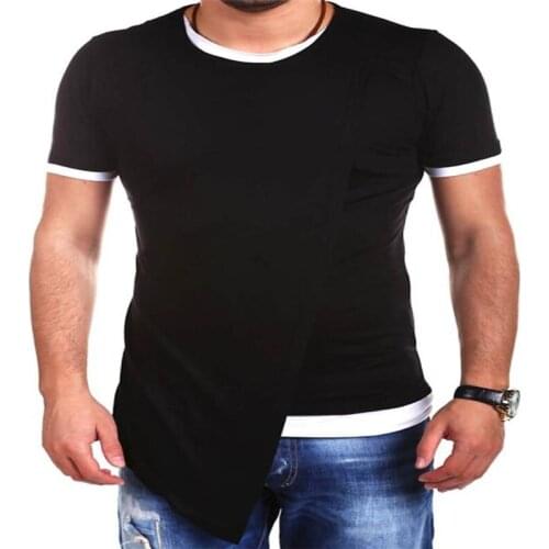 New product Mens short sleeve T-shirt Streetwear Casual T-shirt Fashion Summer Mens T-Shirt