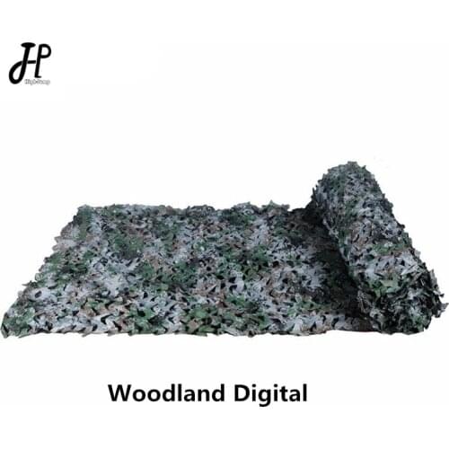 Single Layer Camouflage Nets 1.5*2m Hunting Military Camo Netting Sun Shelter Outdoor Garden Awning Car Covers Tent Shade