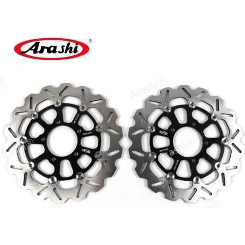 ARASHI ZZR 1400 / ABS Front Brake Disc For KAWASAKI ZZR 1400 2006 2007 CNC Brake Disks Rotors ZZR1400 ZZR ABS 1400 2008-2015
