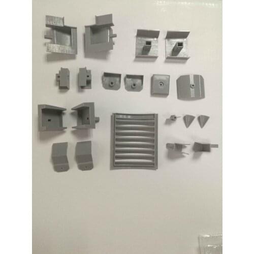 Plastic Parts for Freewing Mirage2000 mirage 2000 80mm EDF airplane rc plane