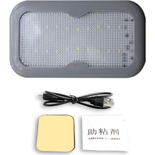 Car Interior Light Car Ceiling Reading Light Magnet Ceiling Lamp Universal USB Charging