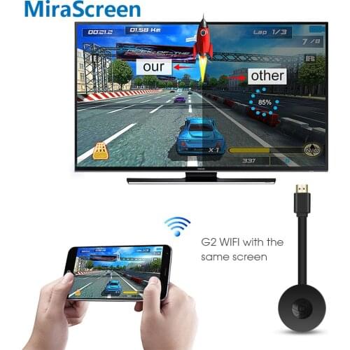 G2 TV Stick 1080P HDMI-compatible Wifi Display Receiver Video Transmitter For iphone Airplay Samsung Smart Phone View