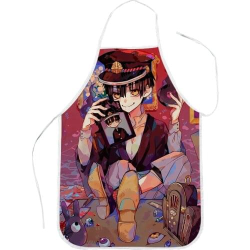 CLOOCL Toilet Bound Hanako kun Anime Kitchen Apron Gardening Restaurant Polyester Apron Cooking Picnics Apron Drop Shipping