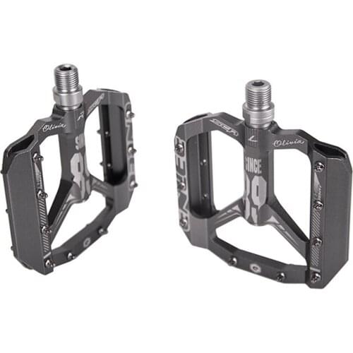 Bike Pedals Aluminium Alloy Flat Bicycle Platform Pedals Mountain Super light Bike Pedals Cycling Pedal Bike Pedals