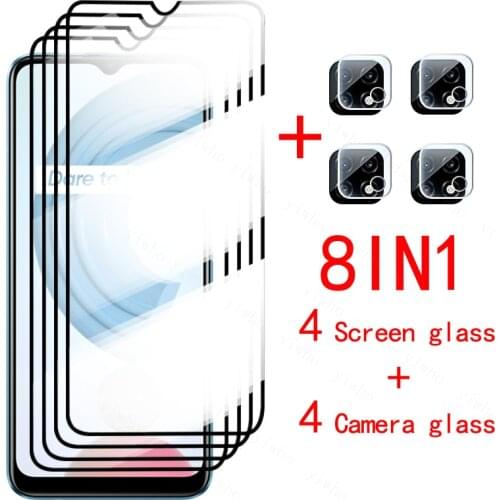 Realmi c21 glass tempered glasses for oppo realme c21 c 21 21c 6.5" camera glas full cover realmec21 RMX3201 screen protectors